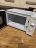 美的（Midea）【给老家送年货东哥同款】快捷微波炉 家用小型 360°转盘加热 旋钮操控 易洁内胆（M1-L213B） 实拍图