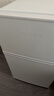 新飞冰箱小型租房用 一级能效冷 藏冷冻两用1-2人家用小冰箱 出租房双门电冰箱办公室两门 26年升级 59A119LS一级能效【保温升级】白 实拍图