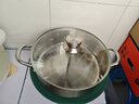 苏泊尔SUPOR 304不锈钢直型火锅加厚鸳鸯锅28CM电磁炉汤锅ET28AAS03 实拍图