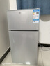 荣事达（Royalstar）小冰箱小型家用出租房双门一级能效宿舍冷藏冷冻两用节能电冰箱 53A136【一级能效】【三天不到1度电】银 实拍图