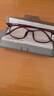 博视者老花镜男士女士京东自营高清晰官方正品老花镜8013 红色 400度 实拍图