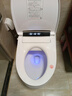TOTOBUERG系列智能马桶盖全自动翻盖加热清洗烘干V型U型长款短款通用坐便盖 高配【自动翻盖】V型座圈 实拍图