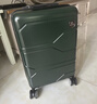 Diplomat外交官商务万向轮拉杆箱旅行箱TSA密码行李箱TC-6903墨绿色24英寸 实拍图