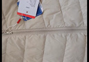 鸭鸭（YAYA）佟丽娅同款秋冬轻薄羽绒服女冬装短款鸭绒轻型薄款女士保暖外套K 米白色 L (165) 实拍图