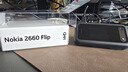 诺基亚Nokia 2660 Flip 4G 移动联通电信三网4G 双卡双待 翻盖大屏大按键 老人手机 黑色 官方标配+充电头 实拍图