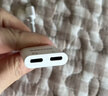 山泽Lightning转双Lightning耳机转接头 苹果手机转双扁口二合一分线器转接换器头充电通话听歌LT20 实拍图