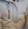 鸭鸭（YAYA）王一博泡芙羽绒服男女同款2026年秋短款连帽时尚休闲保暖情侣外套 燕麦色 L /175 (建议125-140斤) 实拍图
