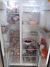 澳柯玛（AUCMA）528升双开门对开门冰箱家用大容量囤货电冰箱风冷无霜双循环一级能效双变频节能低噪BCD-528WPHNEV 实拍图