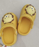 牧童儿童拖鞋夏男宝宝洞洞鞋软底女童卡通洗澡婴幼儿家居鞋奶狮黄140 实拍图