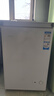 海尔（Haier）100L单温冰柜小型家用小冰柜商用减霜一级能效冷藏冷冻转换深冷冷柜小冰箱BC/BD-100GHW9D国家补贴 实拍图