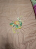 富安娜家纺 床上四件套纯棉60s长绒棉全棉磨毛双人加大床品230*229cm 实拍图