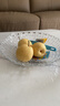 青苹果新年礼物水晶玻璃洛思系列玻璃加厚果盘 大号 32cm 12.5英寸 实拍图