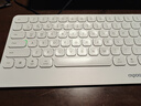 雷柏（Rapoo）E9500G升级款 110键无线/蓝牙多模键盘 刀锋超薄紧凑便携无线键盘 电脑笔记本商务办公键盘 白色 实拍图