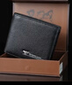 七匹狼钱包男士【情人节礼物】真牛皮夹短款礼盒送爸爸男友实用生日新年 实拍图
