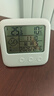 德力西电气（DELIXI ELECTRIC）家用室内温度计带笑脸婴儿房闹钟计时电子数显温湿度计温度表 实拍图