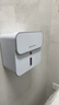 佳帮手卫生间纸巾盒 免打孔厕纸盒壁挂厕所纸巾架浴室置物用品抽纸盒 实拍图