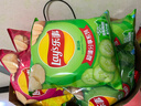 乐事（Lay's）薯片 墨西哥鸡汁番茄味 135克 休闲零食 膨化食品 实拍图