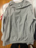 优衣库女装柔软针织摇粒绒圆领套头衫/长袖抓绒卫衣T恤479609 479609/03灰色 M 实拍图