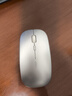 英菲克（INPHIC）M1无线鼠标可充电办公蓝牙三模电量显示静音便携适用于惠普华硕苹果IPAD笔记本电脑无限轻音 【无线-2.4G充电版-轻音按键】太空银 实拍图