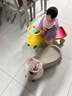 babycare扭扭车防侧翻儿童溜溜车摇摇车宝宝滑行玩具车3-6岁 洛克黄音乐款 实拍图