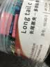 誉品（YUPIN）彩色长尾夹 多种规格强夹持力不锈钢金属燕尾夹凤尾夹 试卷文件资料票据夹子办公文具用品 25mm彩色中号/48只 实拍图