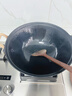 王源吉铁锅炒锅双耳苏锅王厨房好物老式家用手工大肚龟纹圆底炒菜锅34cm 实拍图