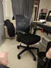 得力（deli）4900SP人体工学靠背电脑椅 舒适后仰办公椅 可升降舒棉坐垫 黑 实拍图