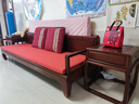 优临 沙发垫海绵垫高密度加硬定制订做实木红木科技布坐垫新中式飘窗 加硬高密全海绵60D 定制尺寸专拍 实拍图