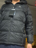 骆驼火山羽绒服男冬新款加厚连帽保暖面包服女城市轻户外 黑色 男女同款,7674B L 实拍图
