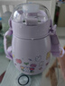 Vanow保温杯女高颜值大容量儿童学生吸管水杯子便携316不锈钢大肚杯壶 实拍图