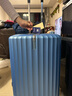 新秀丽（Samsonite）行李箱25英寸拉杆箱竖条纹大容量旅行箱包托运密码箱蓝色GU9 实拍图
