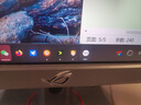 华硕ROG XG27UCS 27英寸显示器4K电竞显示器4K 144Hz原生160Hz HDR400 Type-C旋转升降G-SYNC 实拍图