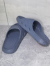 京东京造【专业防滑】浴室防滑拖鞋老人孕妇舒适居家拖鞋男士灰色42-43 实拍图