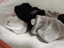 FitonTon10双男士袜子秋冬季袜子男短袜10A抗菌防臭运动短筒吸汗棉中筒袜 实拍图