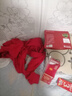 浪莎大红色本命年女士内衣套装保暖衣服纯棉秋衣秋裤内裤2026马年礼物 纯棉4件套(1秋衣1长裤1内裤1袜)+送手提袋 XL (170) 【女款】 实拍图
