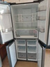 华凌美的出品406L十字双开门冰箱超薄风冷无霜一级能效双变频对开多门四门京东自营HR-426WSP国家补贴 实拍图