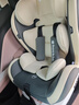 Heekin德国 儿童安全座椅汽车用0-4-12岁婴儿宝宝360度旋转ISOFIX硬接口 时尚灰(ISOFIX+360度旋转) 实拍图