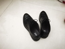 海澜之家HLA皮鞋男士商务休闲秋冬德比正装鞋子男H135/H171 黑色43 实拍图