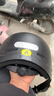 轩沁轩香电动车头盔骑行男女士半盔摩托车电瓶车冬季防冻保暖夏天遮阳防晒帽四季通用盔3c认证雾天用安全帽 哑黑茶短【升级3C款】 均码 实拍图