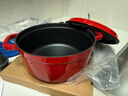 卡罗特珐琅锅铸铁锅家用送礼乔迁礼物炖锅炖盅砂锅汤锅不粘锅煮锅 24cm 实拍图