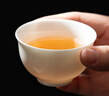 苏氏陶瓷羊脂玉白瓷功夫茶杯小碗杯陶瓷品茗杯6个装（简装）J0929 实拍图