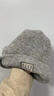 ELLE纯羊毛帽子冬季男女士保暖毛线帽针织月子新年生日礼物本命年 实拍图