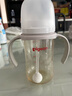 贝亲（Pigeon）自然离乳 PPSU重力球吸管双把手奶瓶 240mL  6月+ AA252 实拍图