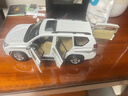 跃纪生霸道PRADO普拉多汽车模型一汽丰田 1:18 2010 越野车合金圣诞模型 拉花 白色 现货 实拍图