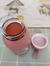 【抢】可爱卡通水杯女牛奶玻璃杯迷你小巧便携杯子简约水杯 粉色萌萌兔330ml1只 实拍图