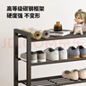 溢彩年华鞋架门口多层小型简易宿舍铁艺入户门立式钢制家用鞋架子2415 实拍图