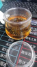 大益TAETEA茶叶普洱茶双层滤水玻璃茶杯 耐冷耐热 茶水分离 批次随机 实拍图