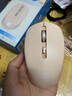 惠普（HP）S1000C升级款 无线2.4G轻音办公鼠标 TypeC充电 USB接口无线鼠标即插即用 奶茶色 实拍图