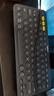 罗技（Logitech）时尚系列 K380 键盘 蓝牙办公键盘 无线键盘 女友 便携超薄键盘 笔记本键盘 黑灰色 实拍图