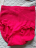 【X黑绷带】高腰无痕舒适收腹裤高腰裤头轻塑裤塑身提臀内裤女 红色-黑绷带 L 【体重70-120斤】 实拍图